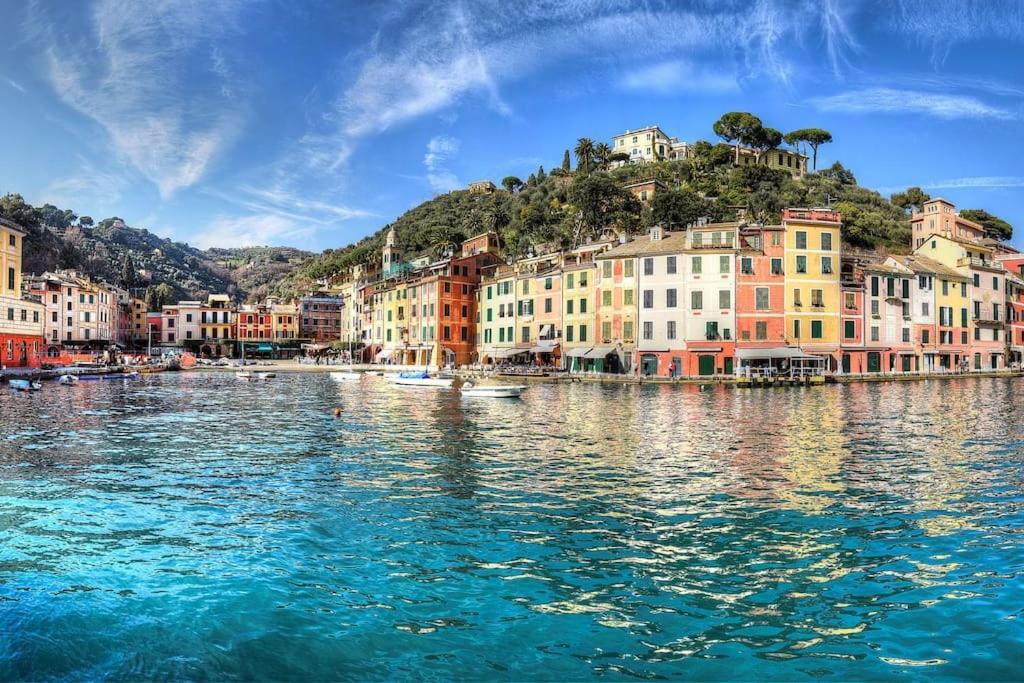 Portofino - Appartamento Vista Mare - Rooftop Terrazzo - In Centro Citta - Free Wifi Rapallo Buitenkant foto
