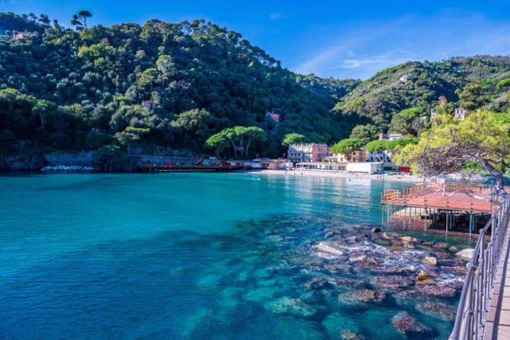 Portofino - Appartamento Vista Mare - Rooftop Terrazzo - In Centro Citta - Free Wifi Rapallo Buitenkant foto